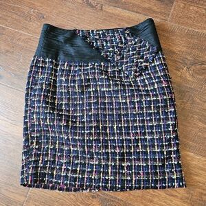 Taikonhu Anthropologie Tweed Skirt